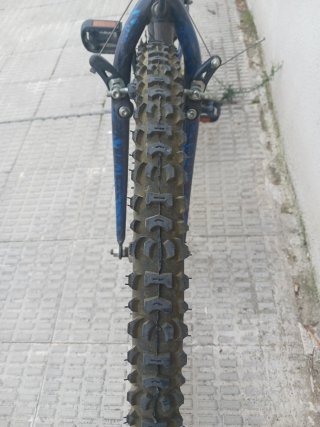 Bicicleta de Montaña Azul