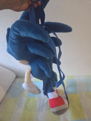 Peluche mochila, Sonic The Hedgehog