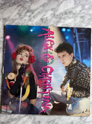 Vinilo Álex y Christina - Dulce Maldición (1988)