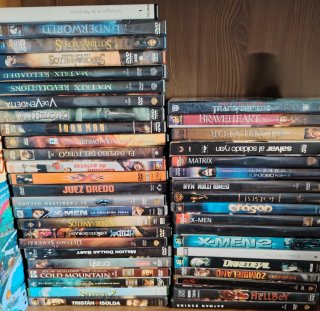 Colección DVDs Películas Acción y Fantasía