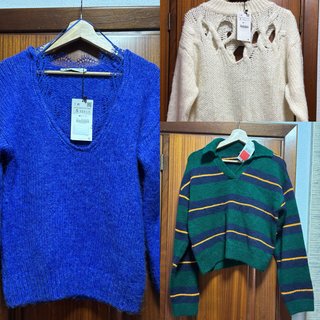 Lote 3 Jerseys Talla S NUEVOS( Zara y Mango)