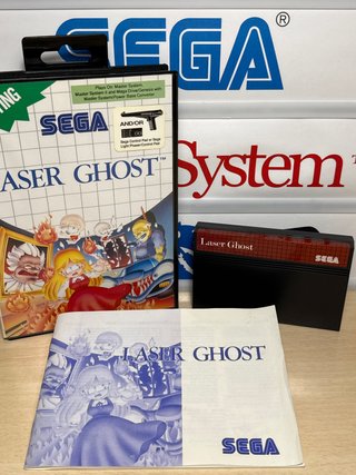 Laser Ghost SEGA Master System Completo