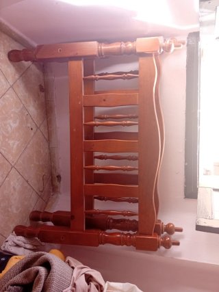 2 cabeceros de cama de madera