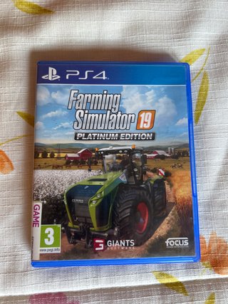 Farming Simulator 19 Platinum Edition PS4