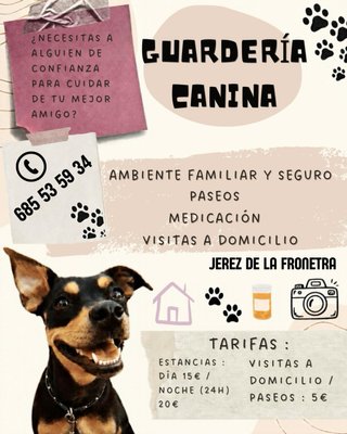 GUARDERÍA CANINA EN JEREZ DE LA FRONTERA !!
