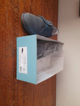 Zapatos AUX'S Ceremonia Azul Talla 36