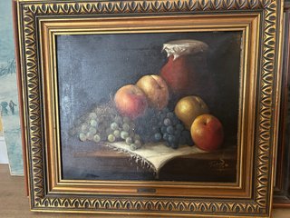 Cuadro Óleo sobre Lienzo - Bodegón