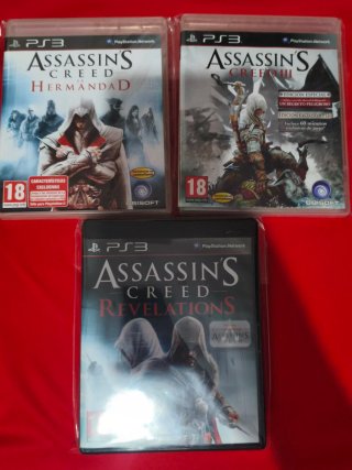🇪🇦 Pack 3 Juegos PS3 Assassin's Creed