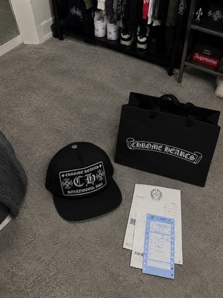 Gorra Chrome Hearts Negra
