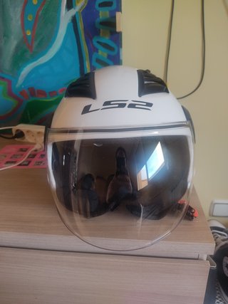 Casco Moto LS2 Talla 2XL Nuevo con Funda