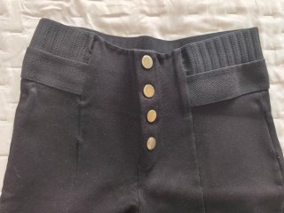 Pantalón pitillo Zara negro talla M mujer