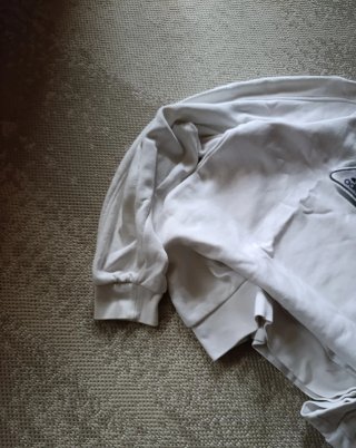 Sudadera Adidas Vintage Blanca