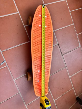 Monopatín tipo Penny naranja