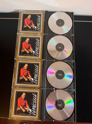 Box Set 4 CDs - 10 Anos Sem Vinicius - Como Novo