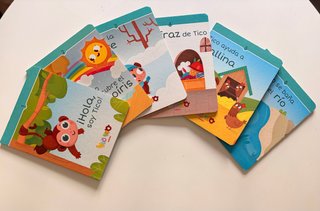 Colección 6 libros Tico Veoveo Edebé