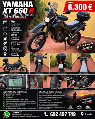 Yamaha XT 660 R Trail 2015
