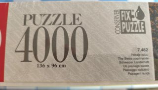Puzzle Educa 4000 Piezas Paisaje.