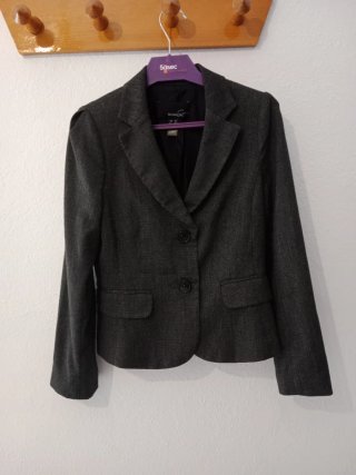 Blazer Mango Gris Talla 42