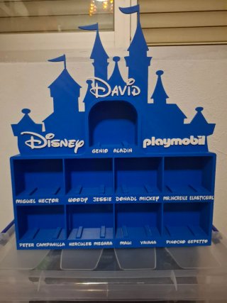 Expositor Castillo Disney Playmobil