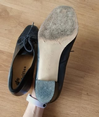Zapatos con cordones negros Talla 37
