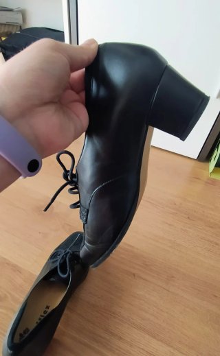 Zapatos con cordones negros Talla 37