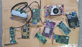 Lote componentes PC retro para revisar