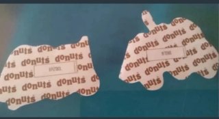 Pegatinas / Cromos Antiguas Bollycao y Donuts
