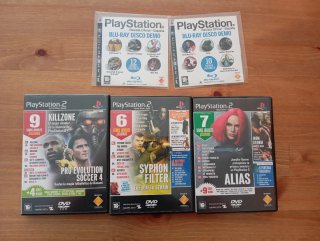 Lote: 2 Demos PS3 y 3 Demos PS2