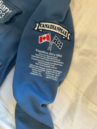 Sudadera Canadian Peak Azul Talla L