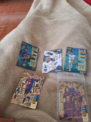 Lote de 4 Cromos Panini Liga