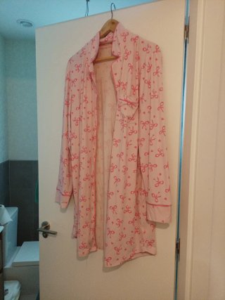 Camisón Estampado de Lazos