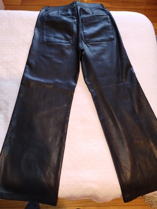Pantalón cuero Brownie negro