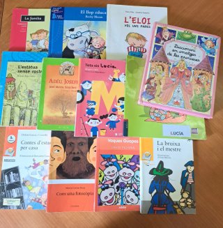 Lote de 12 libros infantiles en catalán.