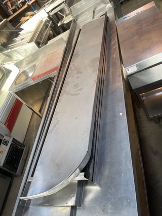 Baldas de pared acero inoxidable
