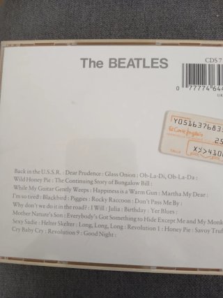 CD The Beatles (Álbum Blanco)