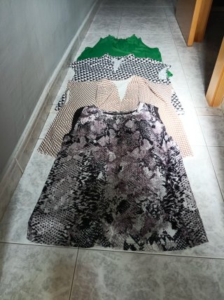 Camisas sin manga mujer talL..todas juntas 5€