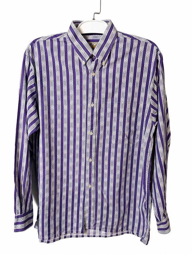 Camisa Y2K Franck Michel 100% Cotton moda francesa
