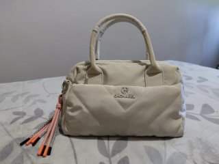 Bolso de mano Cacharel beige
