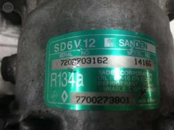 Compresor ac renault/nissan sd6v12-1416g
