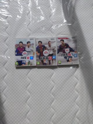 Pack 3 Juegos FIFA para Wii