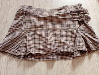 Minifalda de cuadros