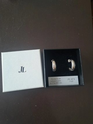 Pendientes Aros Plata Jose Luis
