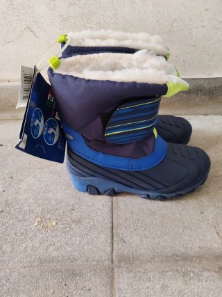 Botas Nieve Niños Talla 30 Azul