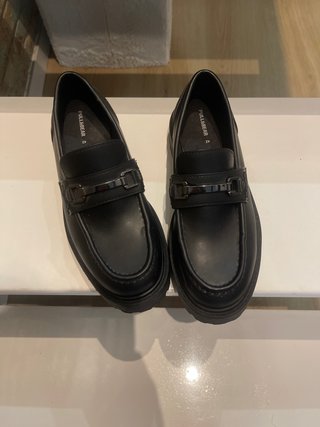 Mocasines Pull&Bear Talla 42 Negros
