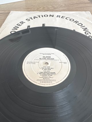 Vinilo Clock - In The House (Promo)
