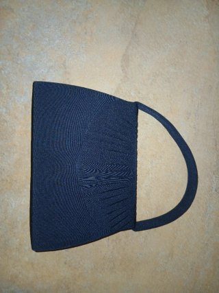 Bolso de ceremonia negro