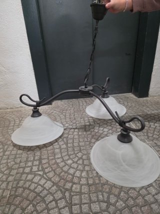 Lámparas de techo con 3 y 2 focos