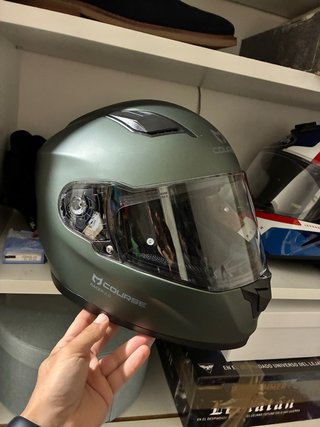 Casco Moto Course Raider 2.0 Verde