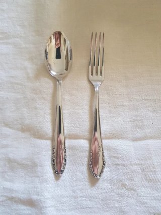 Cubierto plata Meneses