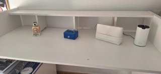 Escritorio Blanco 1,50largo,64cm ancho,1m alto